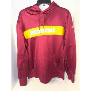 Nike Redskins Hoodie Pullover NFL Football Athletic Stripe Mens Size Medium